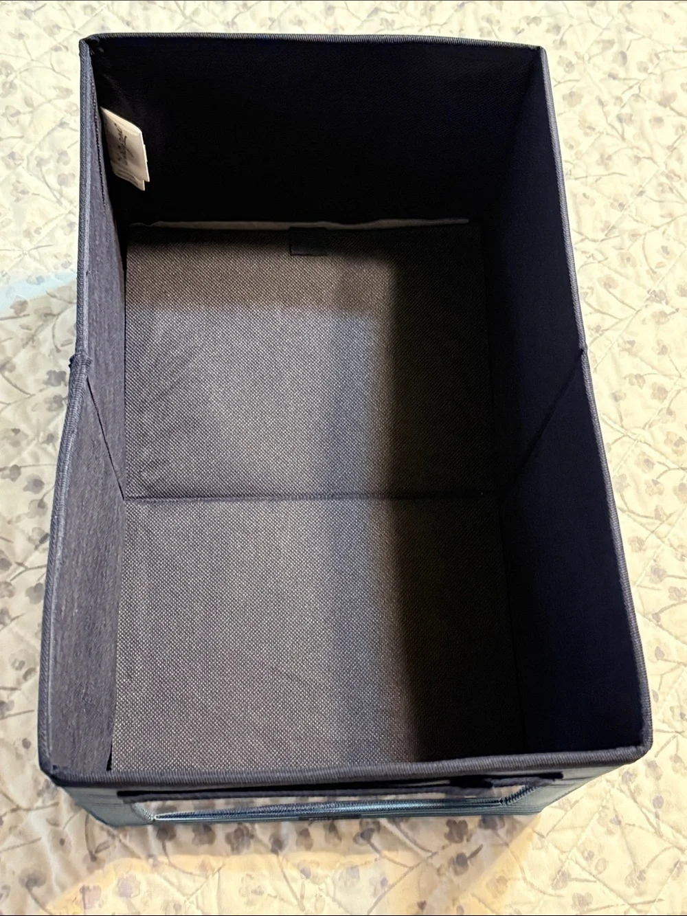 Thirty One Collapsible your way rectangular storage with Clear Window - Navy